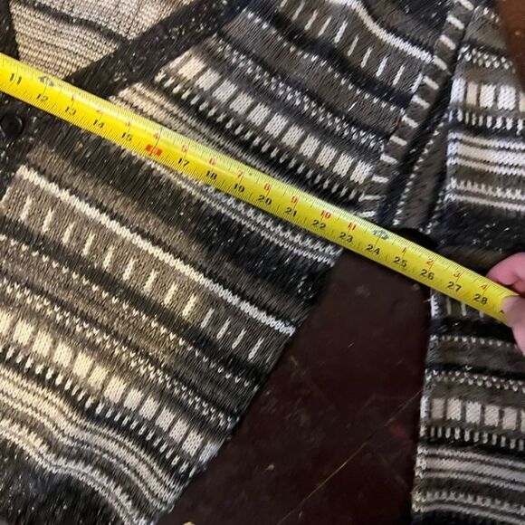 Vintage Striped Cardigan Sweater - Picture 6 of 6
